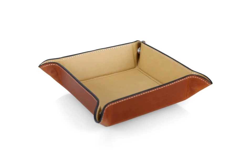 Oxford Snap Valet in Heritage Leather